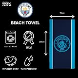 Manchester City FC Towel – 100% Cotton, 75 x 150 cm, Official view 4