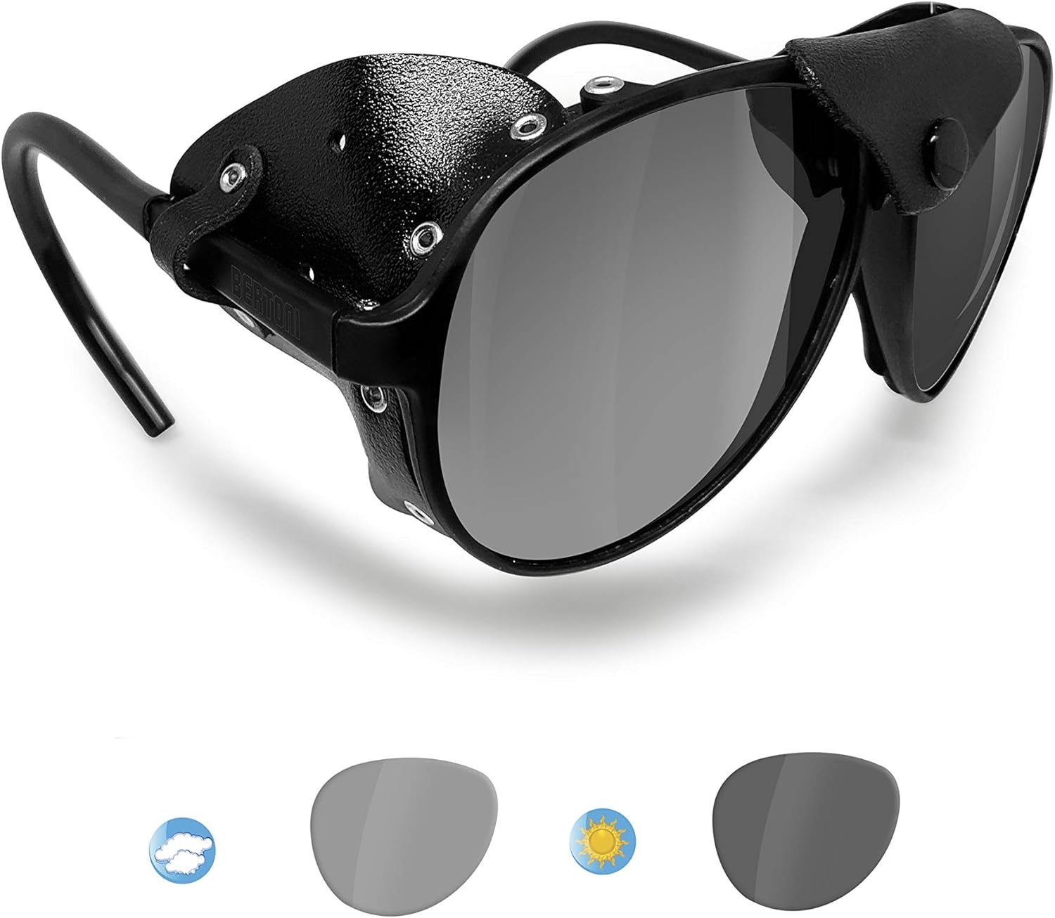 mountain glasses glacier