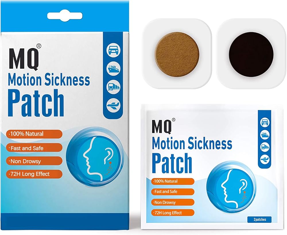 MQ Motion Sickness Patch 40 Count Pack of 2