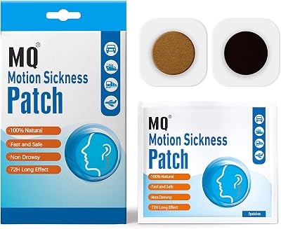 MQ Motion Sickness Patch 60 Count Pack of 2 Brand MQ