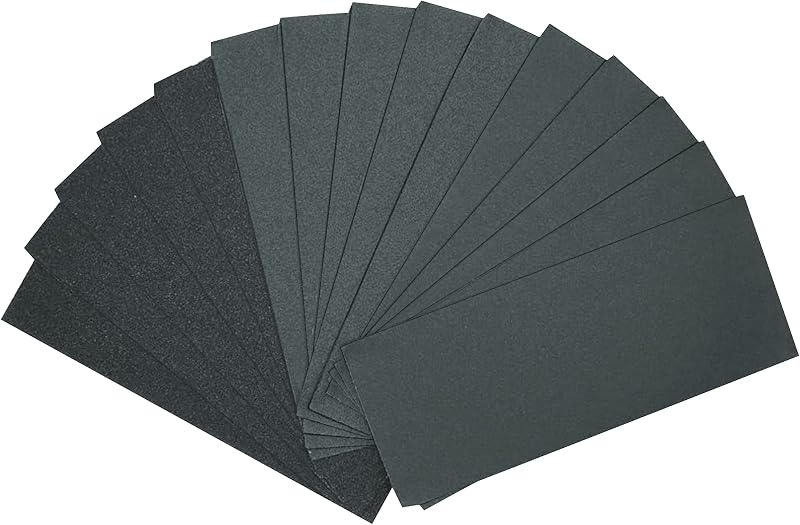 Lamondre Wet Dry Sandpaper 30 Pcs 1000 2000 3000 Grits 9 x 3.6 in