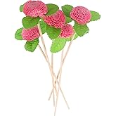 HOMSFOU Aromatherapy Dried Flower Rattan Reed Diffuser Sticks Replacement for Essential Oil Diffuser Home Fragrance Decor Wedding Living Room Ambiance 9.64X1.96X1.18In
