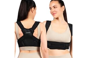 Posture Corrector for Women,Breathable Back Brace for Posture Corrector, Adjustable Upper Back Brace,Providing Pain Relief fr