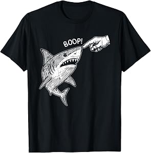 Funny Boop Shark Meme, Funny Shark Humor T-Shirt