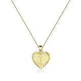 IEFSHINY Monogram Initial Necklace for Women Gifts