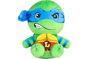 CLUB MOCCHI MOCCHI Club Mocchi-Mocchi- Teenage Mutant Ninja Turtles Plush - TMNT Leonardo Plushie - Ninja Turtle Stuffed Animal Toys and Room Decor - Plush Collectible TMNT Figures - 6 inch