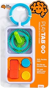Fat Brain Toys PlayTab Go On The Go Sensory Toy Case with Clips view 6