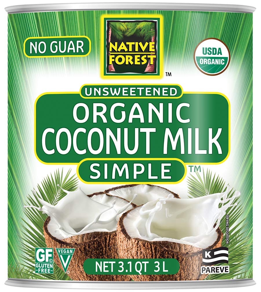 Native Forest Simple Organic Unsweetened Coconut Milk, 101 Ounce (Pack of 1)