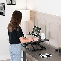 VIVO Ultra-Slim Single Top Height Adjustable