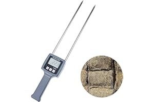 HOJILA TK100H Hay Moisture Meter for Cereal Straw, Forage Grass, Alfalfa, Leymus, Range 0-80%