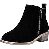 Jeossy Women's 905 Ankle Boots, Classic Low Heeled Short Booties, Casual Comfortable Boots with Wide Widths Available