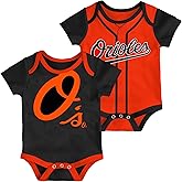Outerstuff MLB Newborn & Infants 0-24 Months 2 Piece Team Graphic Creeper Bodysuit Romper Set