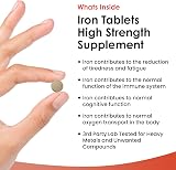 New Leaf Gentle Iron Tablets 28mg Vegan Iron for Tiredness & Fatigue view 2