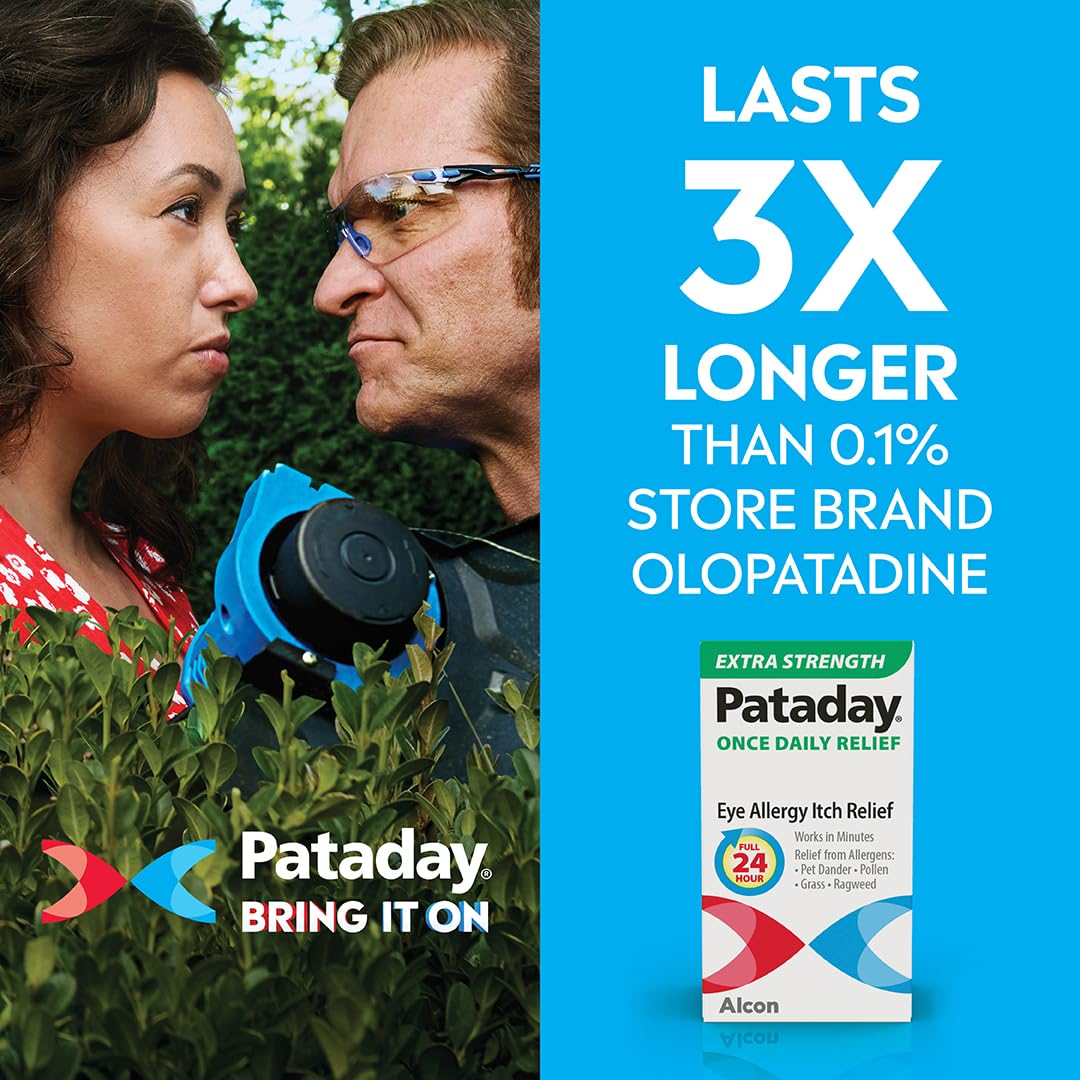 PATADAY Once Daily Relief Extra Strength 2.5ml, Clear, 1 pack