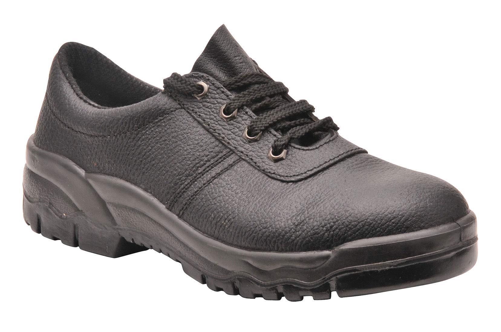 Portwest Steelite Protector Shoe S1P, Size: 46, Colour: Black, FW14BKR46