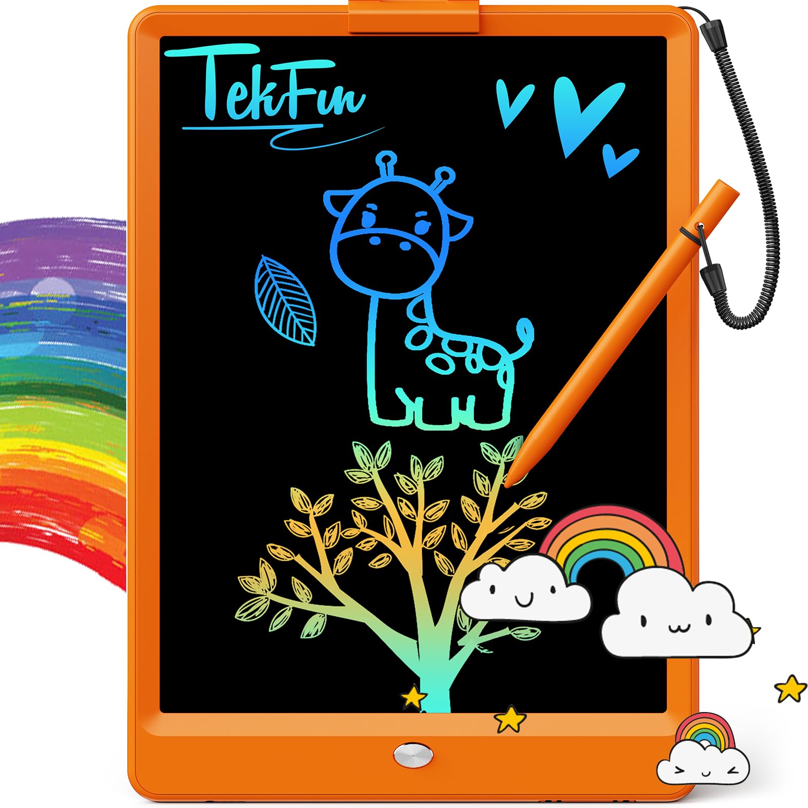TEKFUN Toys for Girls Boys 10IN LCD Writing