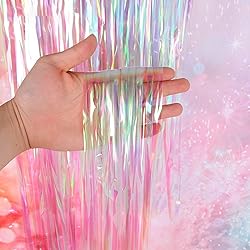 Dazzle Bright 2 Pack Backdrop Curtain, 3FT x 8FT