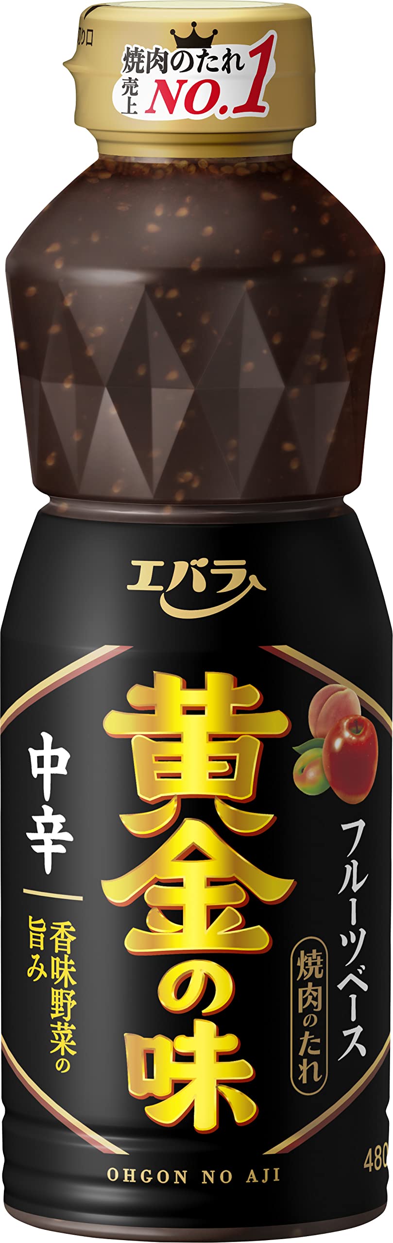 [ エバラ ] 黄金の味 中辛 480g ×2本（ 焼肉のタレ 焼き肉のタレ 焼肉 タレ ） の商品画像
