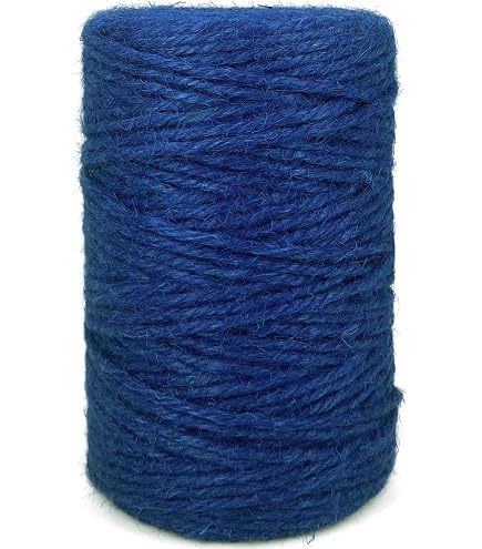 Jute Twine Rope, Navy Blue Jute String, Twine String for DIY Crafts, Decoration, Embellishments Totally 108 Yards(Navy Blue Jute Twine Rope, Navy Blue Jute String, Twine String for DIY Crafts, Decoration, Embellishments Totally 108 Yards(Navy Blue