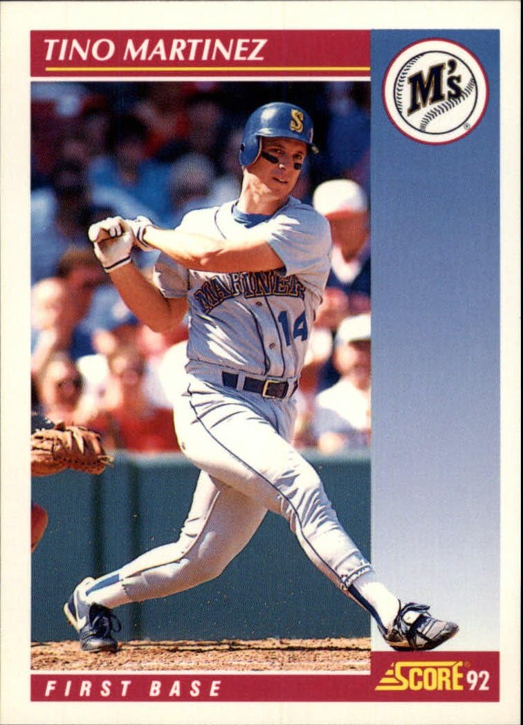 Amazon 1992 Score Baseball Card 596 Tino Martinez Collectibles 