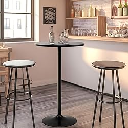 FDW Pub Table 40 Inch Height Cocktail Table Round