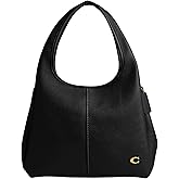 COACH womens Polished Pebble Leather Lana Shoulder Bag