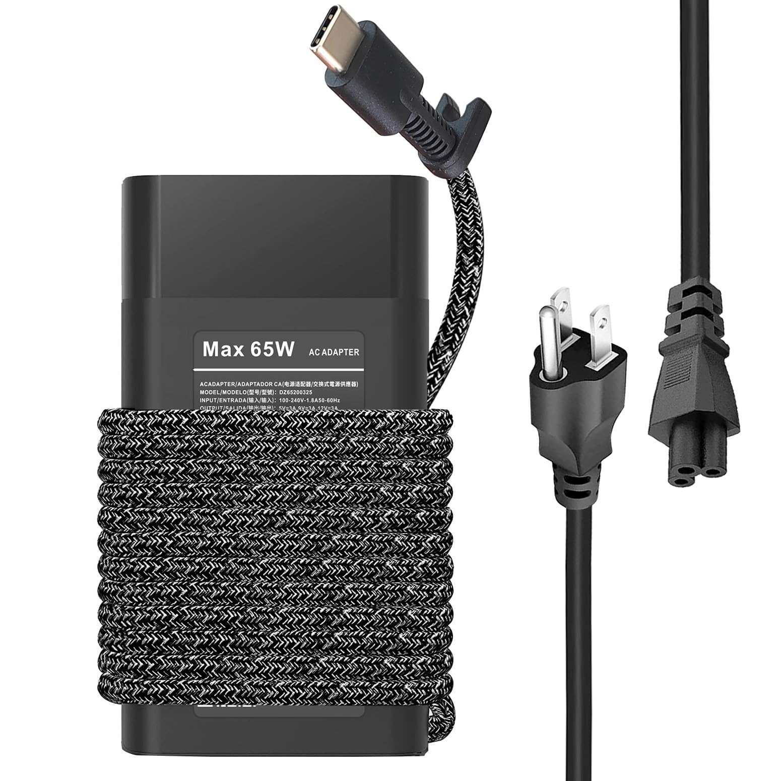 Photo 1 of **MISSED PARTS**
Fepprry New Slim 65W USB C Charger Compatible with HP ZBook Firefly G8 14" G9 14" 16" G8 15.6inch Touchscreen Mobile Workstation, Elite X2 Spectre Elitebook ProBook Envy Chromebook USB C Charger
