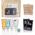 Guestsupply Kits 8-Piece with Travel Size TSA Compliant Essentials, Featuring: Shampoo Conditioner Shower Gel Body Lotion Soap bar Shower Cap Makeup Removers in Sealable Bag. 30 Disposable Toiletries.
