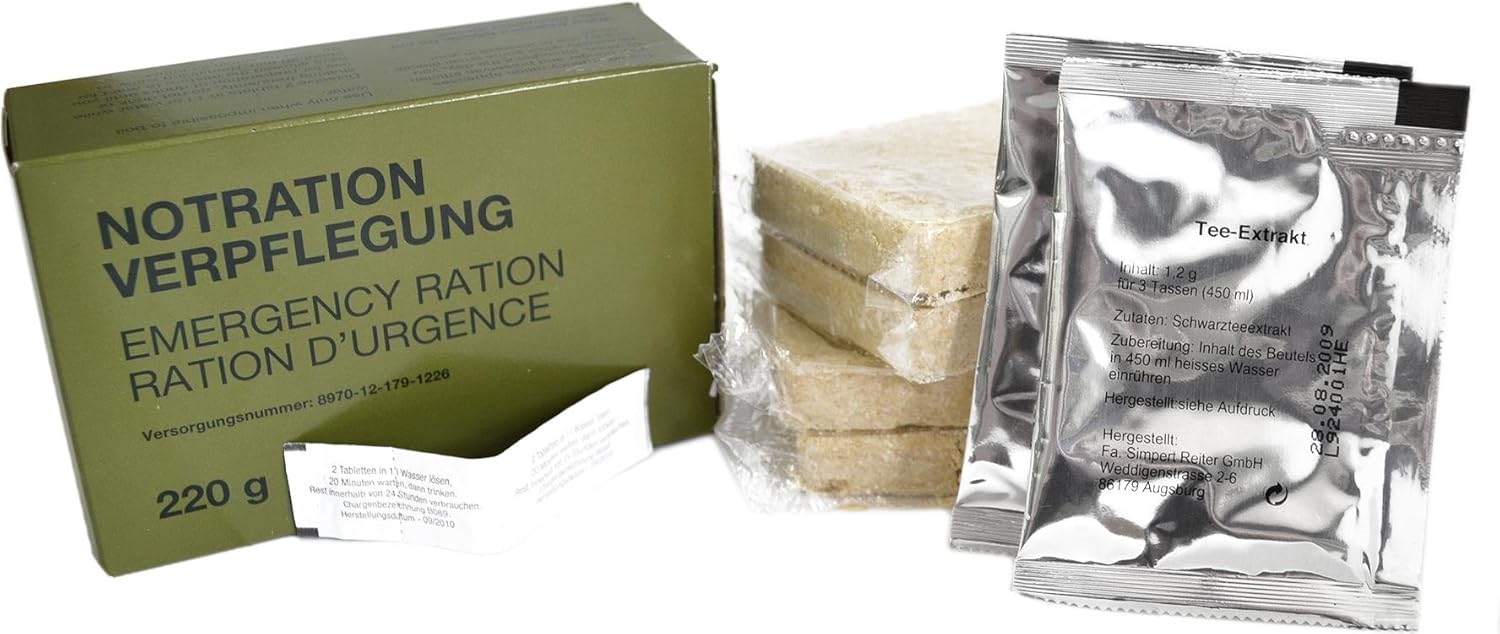 NRG-5® Zero : Ration Alimentaire d'Urgence Sans Gluten