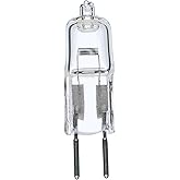 Satco S3468 1/Card 12V 20-Watt T3 G4 Base Light Bulb, Clear