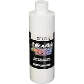 Createx Airbrush Colors Opaque White 16 oz. (5212-16)
