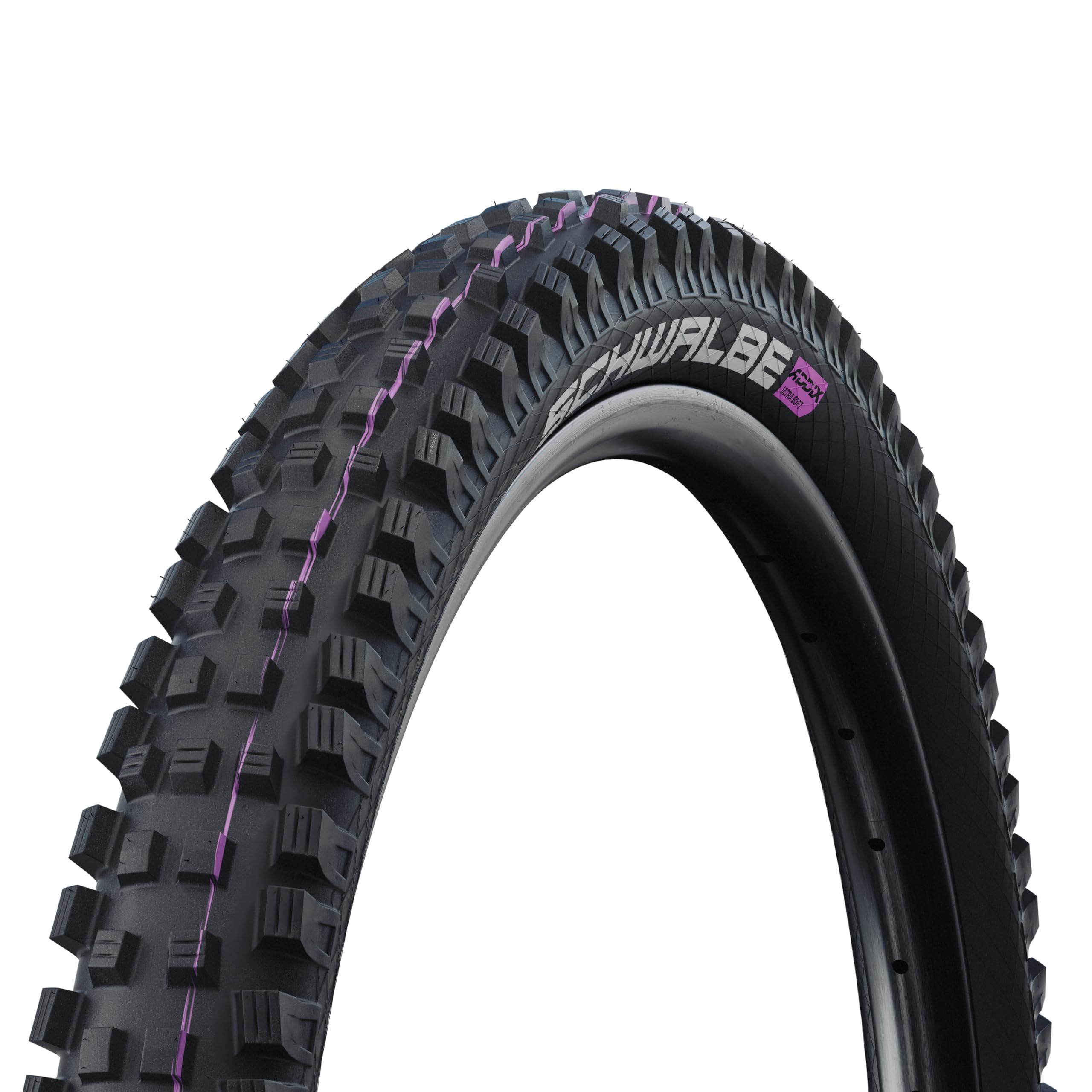 Schwalbe Unisex's Magic Mary Evo, Super Gravity, TLE Tyres, Black, 60-584, Cicli Bonin_002830