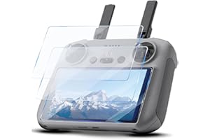 3 Pcs Screen Protector for DJI Mini 4 Pro, Glass HD Clear Compatible with DJI Mini 4/3 Pro/Mavic 3 Pro/Air 3/Air 2S RC/RC 2 R