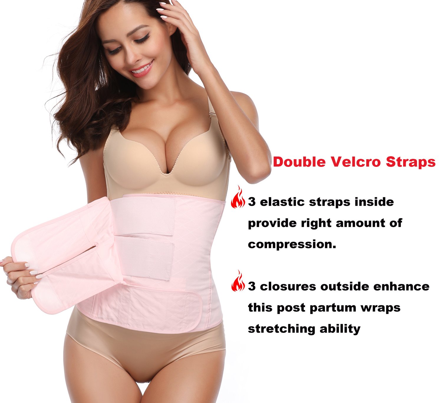 C-Section Recovery Belly Band Postpartum Girdle Belly Wrap C Section Abdominal Binder