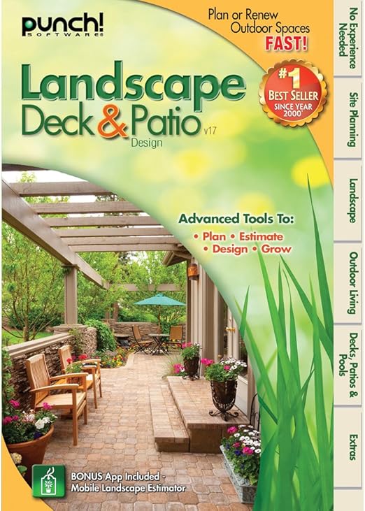 Amazon Com Punch Landscape Deck And Patio V17 Download Software