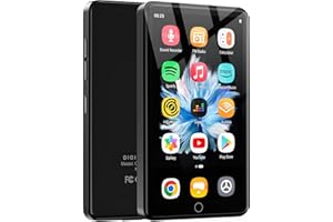 AHENOD 144GB MP3 Player with WiFi & Bluetooth, 4.02” IPS HD Touch Screen, MP4 Player with Speakers, Music Player for Kids, Android Music Player Preloaded with Spotify, Deezer, Play Store