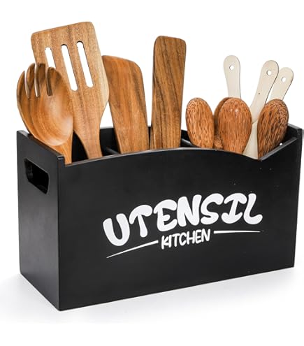 Porte-ustensiles De Cuisine, Lot De 2 Porte-ustensiles En