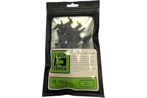 The Lock Tenon 6mm - The Click Domino Connector, Perfect for Lighter Duty Carpentry, Joinery, Woodworking, Cabinet, Kitchen F
