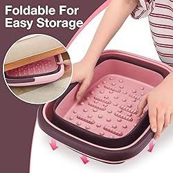 Udefineit Collapsible Foot Bath Basin with