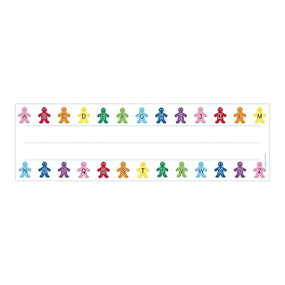 Buy Hygloss Products Alphabet Kids Name Plates For Desks Cubbies Lockers 9 5 X 2 7 8 Inch 36 Pack Online In Indonesia B00s2xp8v8