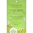Pacifica Face Mask - Super Green Detox Kale & Charcoal Detox Facial Sheet Mask - 0.67 oz Mask