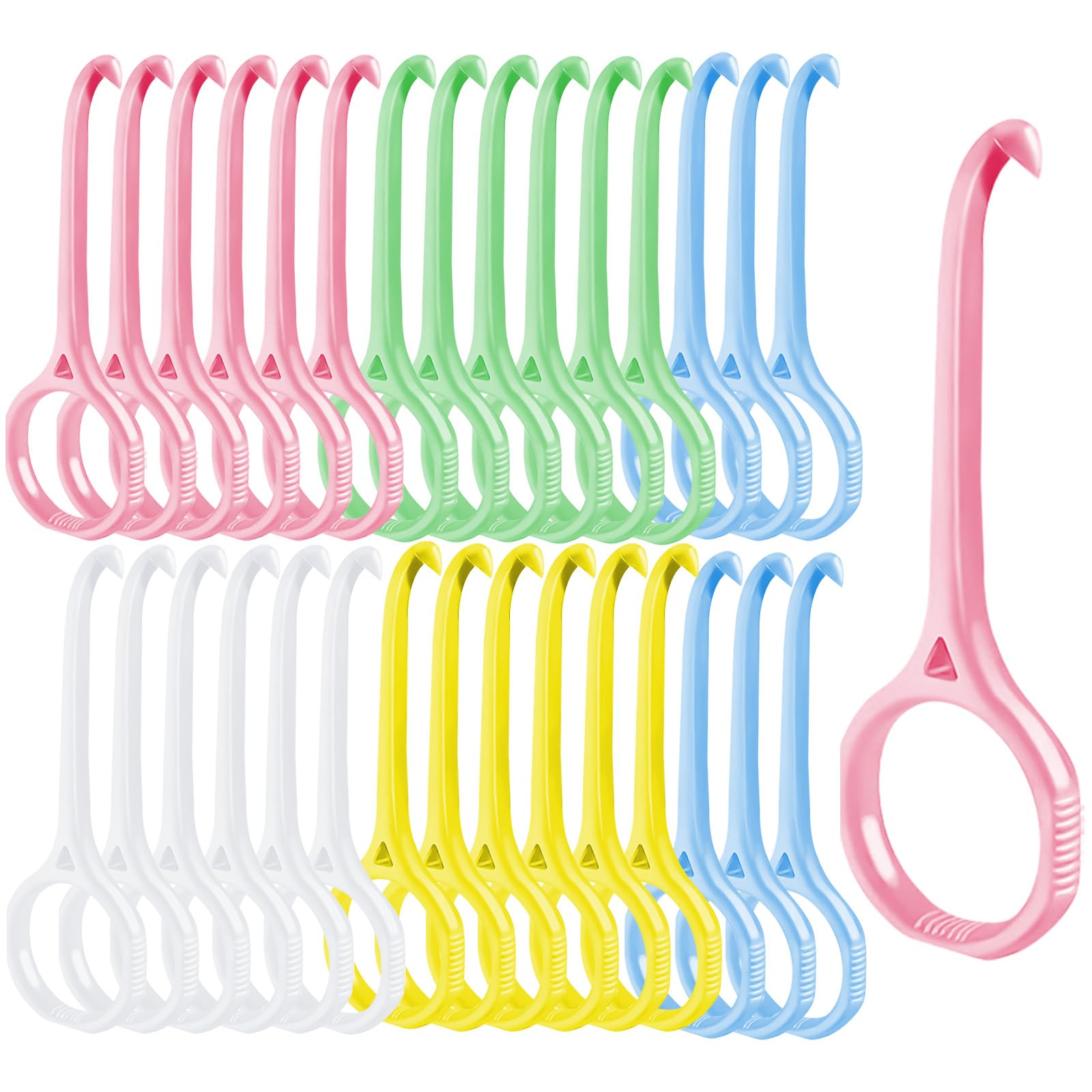 Photo 1 of 30 Pcs Dental Remover Tool Colorful Orthodontic Aligner Removal Hook for Braces
