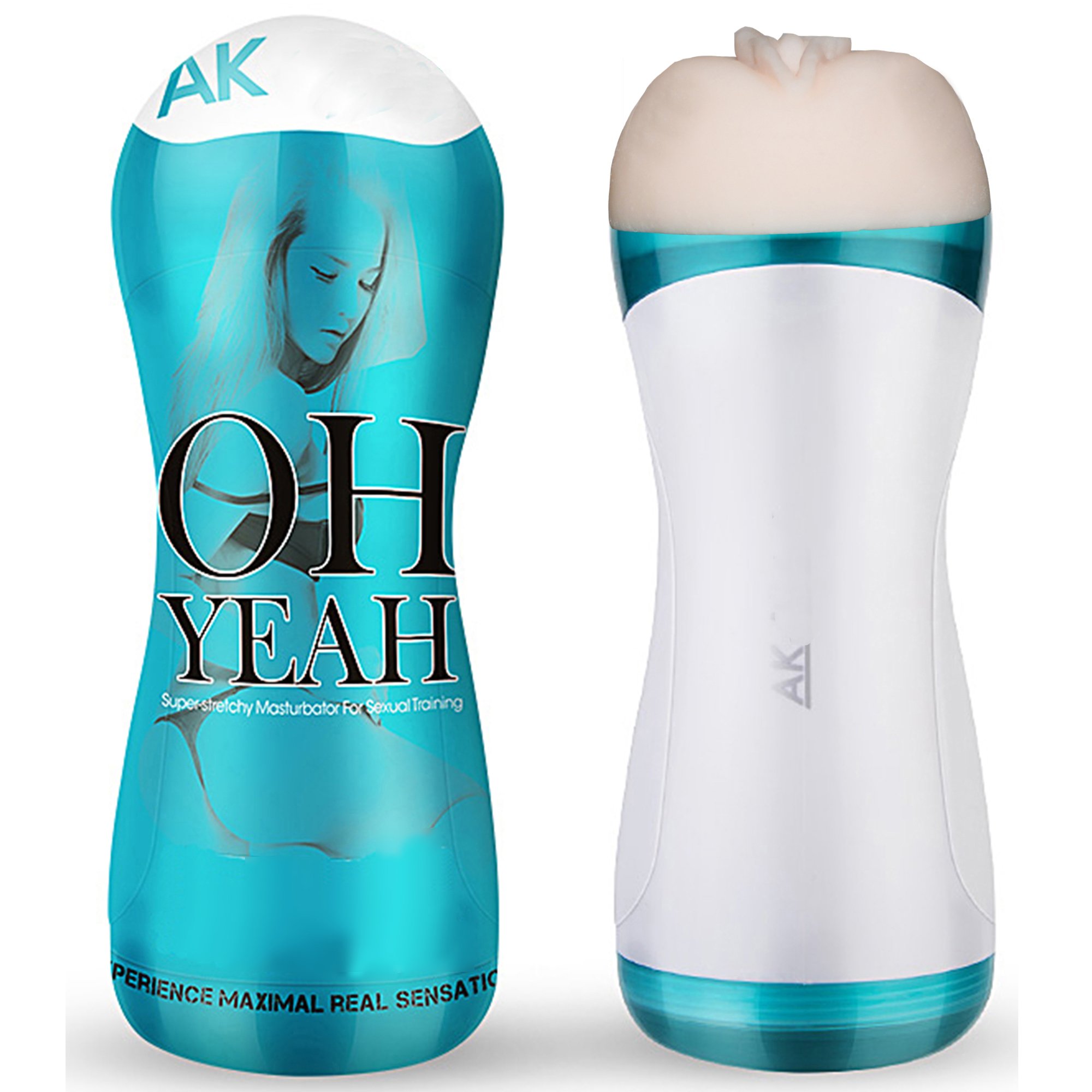 Mastur-bador Realísta Juguete para Hombres Mastur-bación Masculina ViiNA AK (III)