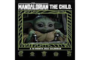 2026 Star Wars Mandalorian - Grogu Mini Wall Calendar
