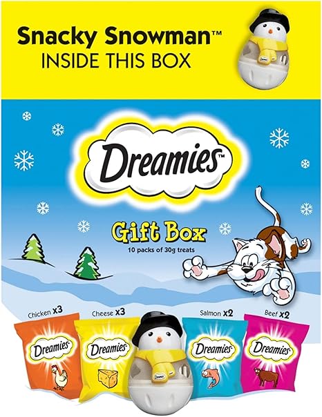 dreamies snacky snowman