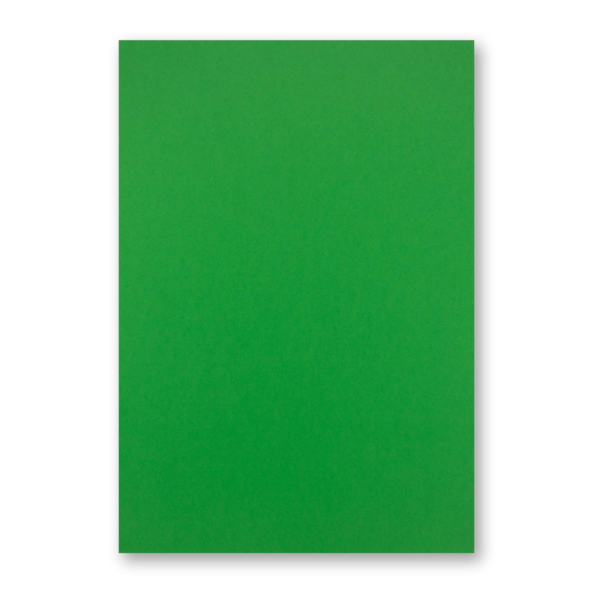 50 DIN A5 single card paper sheets - Green - 240 g/m² - 14.8 x 21 cm - Craft sheet construction paper photo cardboard craft paper construction cardboard - FarbenFroh