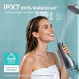COSLUS C20 Water Flosser 300ml Rechargeable 5 Tips IPX7 Gray view 7