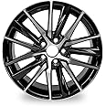 18" New 18x8 in Alloy Wheel for Toyota camry SE 2018 2019 2020 2021 2022 2023 2024 machined Black OEM Design Replacement Rim（one pack)