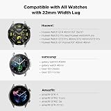 TiMOVO 22mm Silicone Strap for Huawei Watch GT4 46mm GT3 GT2 Pro 4 Pack view 2