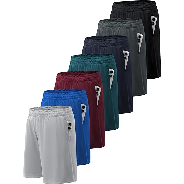 Champion C9 6-Pack Men's Mesh Shorts 10